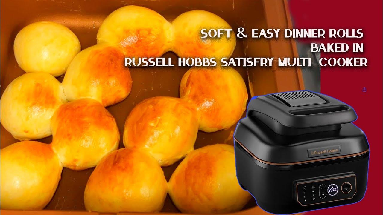 Soft & Easy Dinner Rolls Baked in Russell Hobbs Satisfry Multi Cooker
