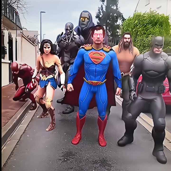 TEAM Super Man Vs TEAM Goku ☠️ #anime #shorts #dragonball #goku #viralshorts #superman