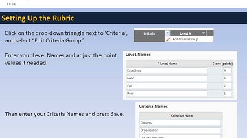 Setting Up an Analytic Rubric (D2L 10.0)
