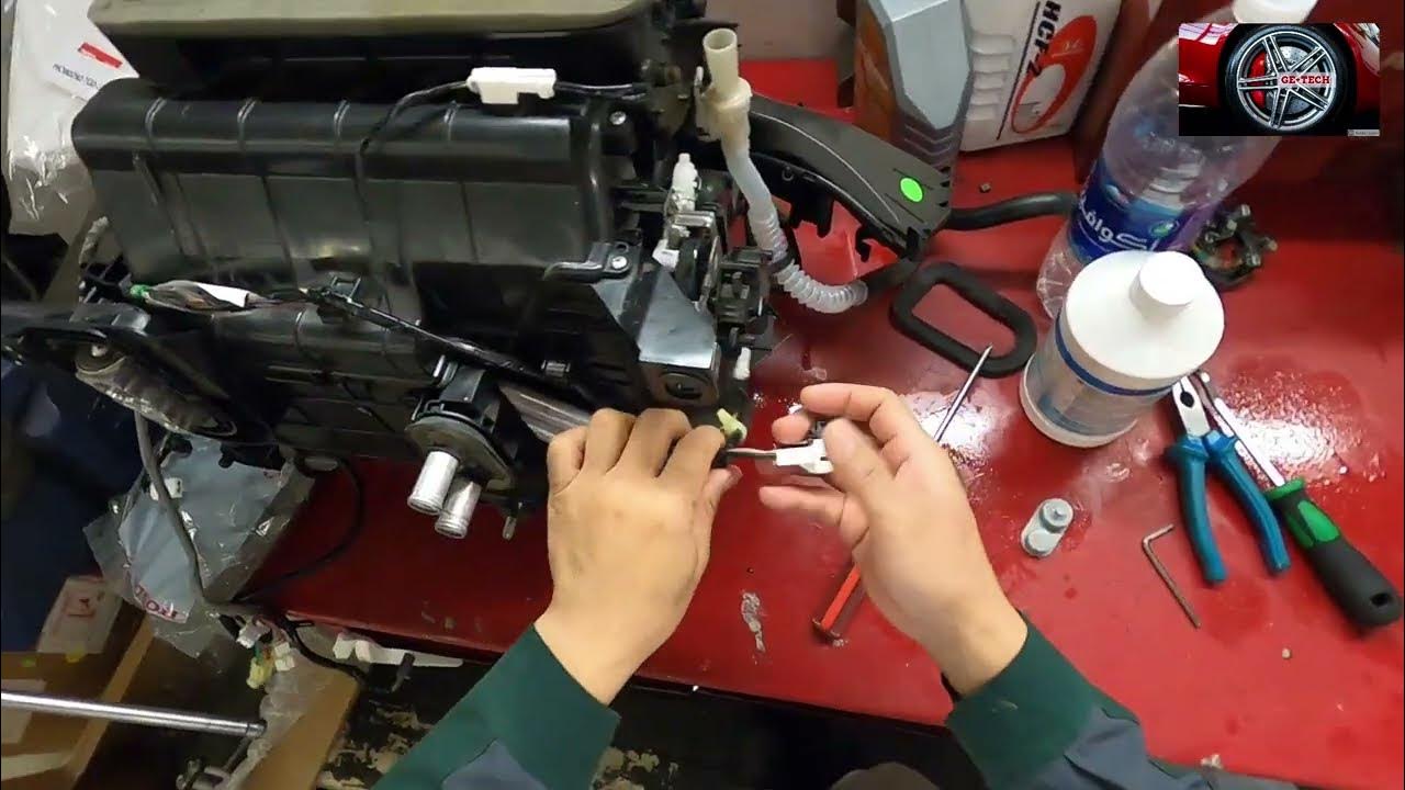 How to replace A/C evaporator? Honda Civic 2016 - 2021 model - YouTube