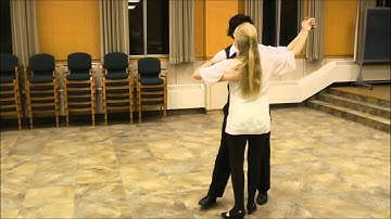 Foxtrot - Grapevine (reverse angle)