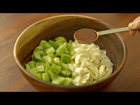 오이와 양배추는 저녁에  밥대신 이렇게 드세요‼️ 뱃살 쏙 빠지고 단백질 가득👍🏻 너무 맛있어서 매일 먹어요😋