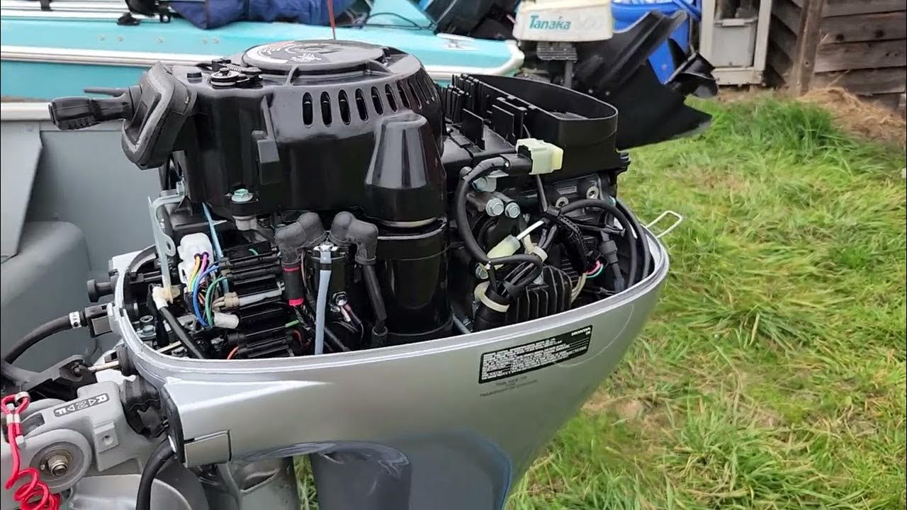 Newer Honda 20hp after converting it to electric start - YouTube