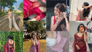 ✨+30 लड़कियों की साड़ी वाली DP तस्वीरें🦋छिपे हुए चेहरे वाली WhatsApp dp🧿सुंदर इंस्टाग्राम गर्ल्स ... screenshot 2