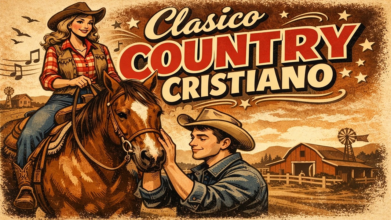 Hermoso Country Cristiano Clásico de los 80s VOL 2 🤠 Fe, Esperanza y Mensajes Eternos