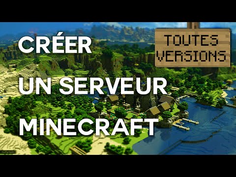 Vidéo: Comment Créer Un Serveur Minecraft (toute Version)