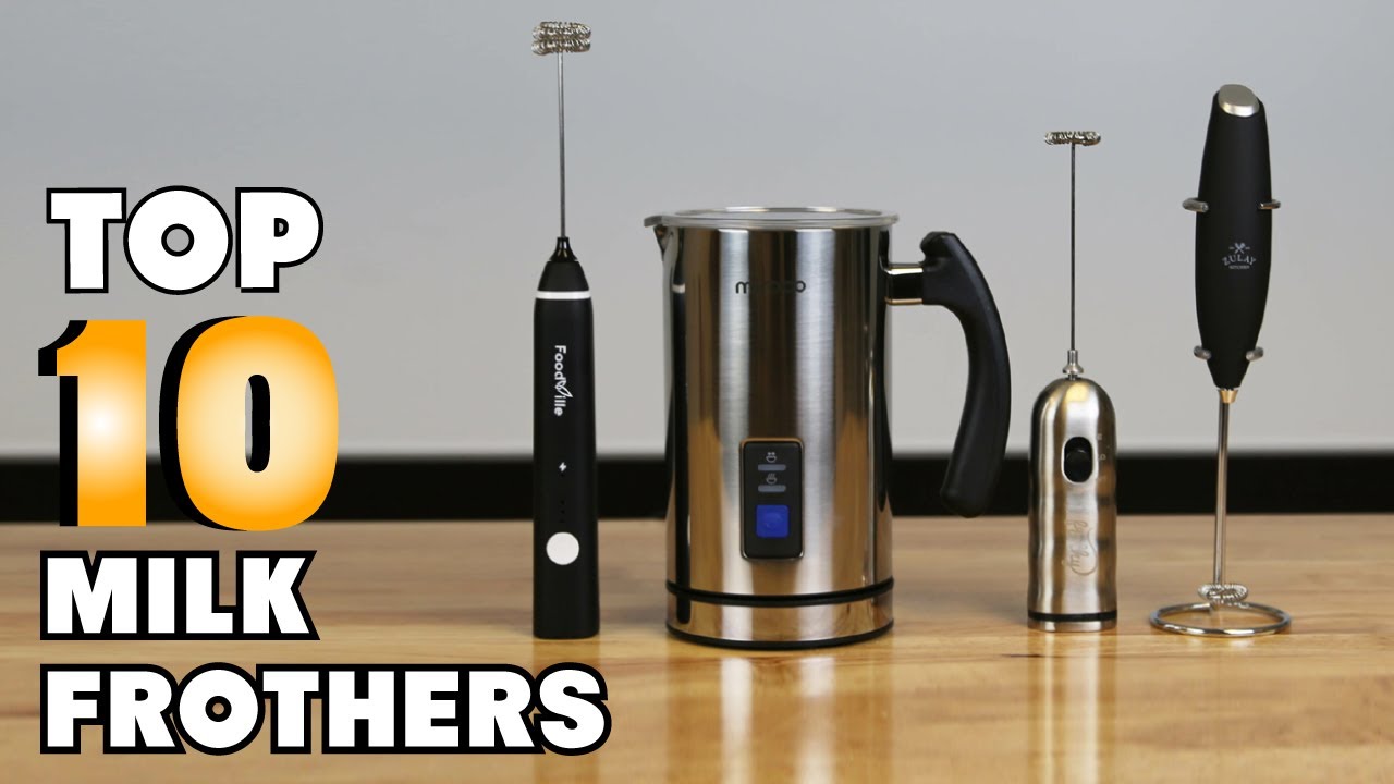 The best MILK FROTHER? Review & Demo of the BREVILLE BMF600 = Sage SMF600 