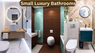 10 Small Bathroom Ideas | Tiny and Luxury Bathrooms