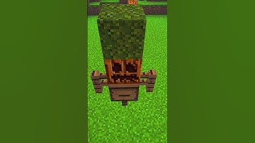 Scarecrow Build In Minecraft! #shorts