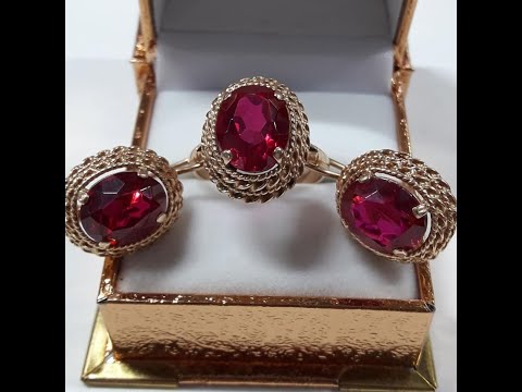 Старозоводские золотые ювелирные украшения.Золото СССР.Soviet gold.