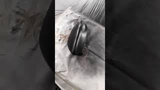 دهان كفر مرايا بدون تفويش car painting الوش العفرة الي قناة طرق دهان السيارات #shorts