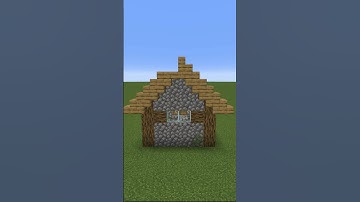 Minecraft villager house blast furnace  #minecraft #tutorial #village #fypシ #fyp #minecraftvillager