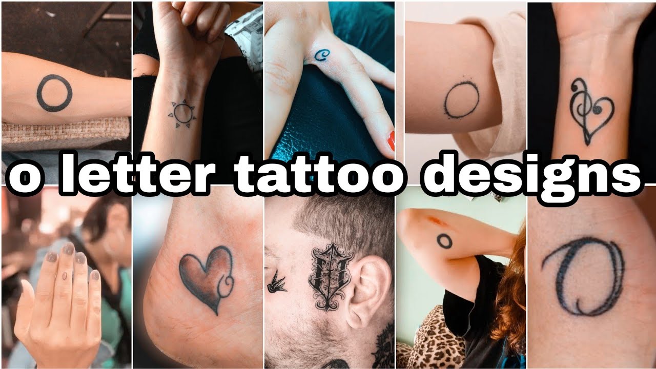 10 Best O Letter Tattoo Designs You Would Love In 2023