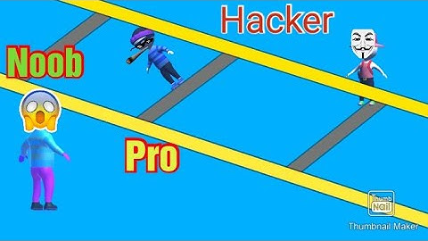 Noob Vs Pro Vs Hacker In Roof Rail