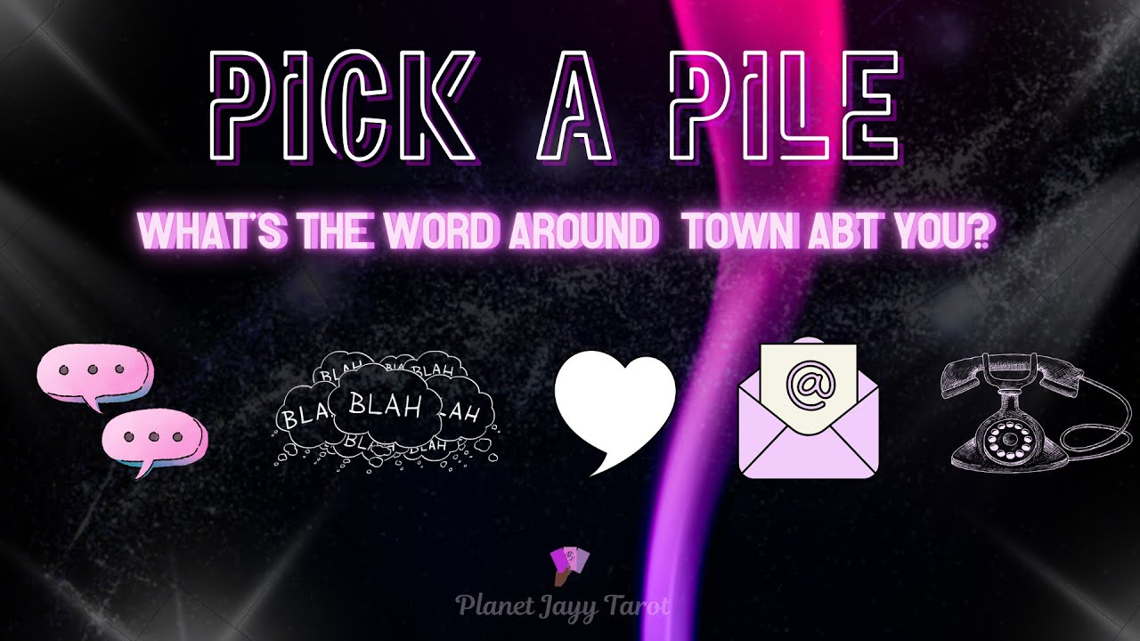 Pick a Pile: Что о вас говорят на улице/в городе? 💟 ￼🗣️💬