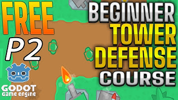 Hoe Path2D te gebruiken in Godot 4 || 2D Tower Defense - Godot Engine Tutorial 2D