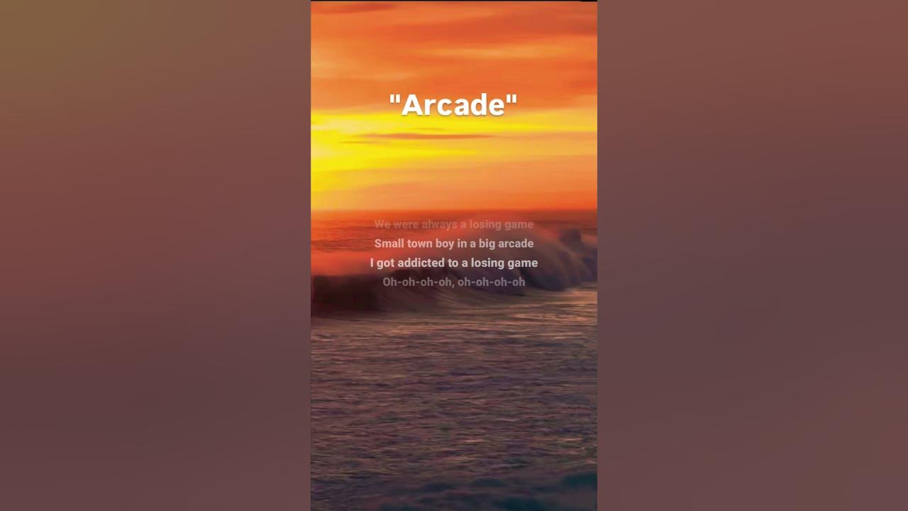 Loving you is a losing game | "Arcade" - Duncan Laurence | lyrics | #lyrics #songlyrics #pop #arcade