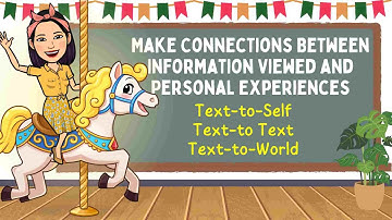 English 6 | Quarter 1 | Make Connections Between Information Viewed and Personal Experiences