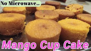 Cup Cake! Delicious Cup Cake! Cup Cake Jo Dil Lalchayega!How To Make Mango Cup Cake At Home!