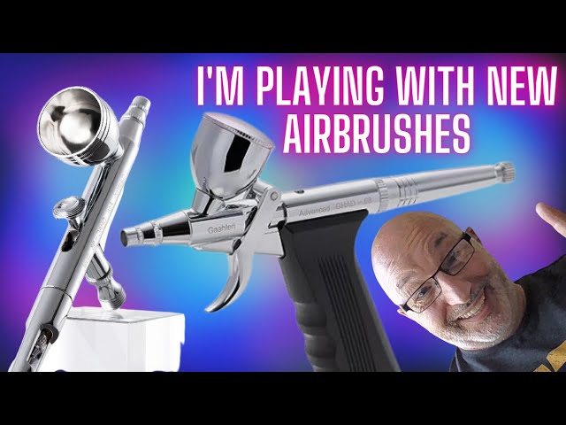 gaahleri airbrush ace unboxing and testing including cleaning 