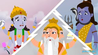 Indian Mythology Stories in Hindi | Story of Rama, Shiva, Durga, Ganesha \& Krishna in Hindi | Mocomi