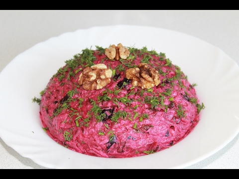 Салат из свеклы - просто,вкусно и полезно! (beet salad)