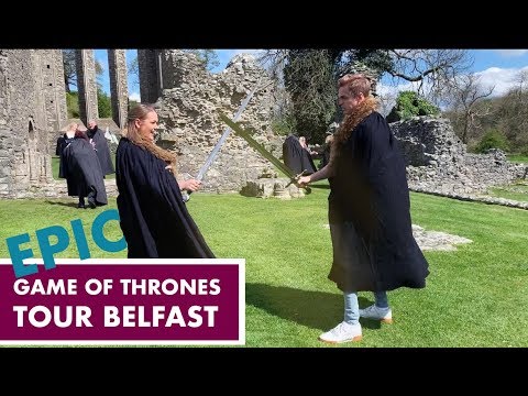 Epic Game of Thrones Tour Belfast, Northern Ireland.