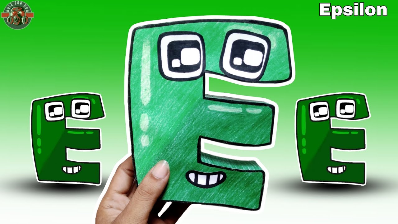 Paper Craft: Making the Letter Ε Easily - YouTube