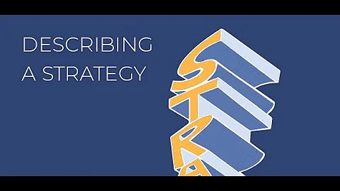 Describing a Strategy