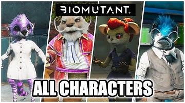 Biomutant - All Character Locations - Social Trophy or Achievement