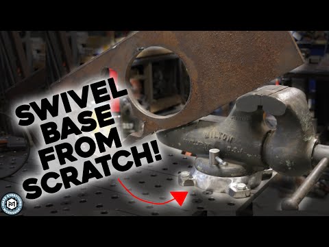 Video: Swivel Vise: Steel Articulated Swivel, Swivel In Two Planes, Swivel And With A Three-swivel Base