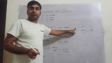 Estimate and Costing (Electrical Load Calculation,) Iti time