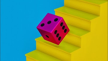 Rolling Dice Blender Animation || EEVEE