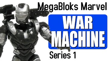 Mega Bloks Marvel Series 1 - War Machine - MinifigCentral Unpacking Video