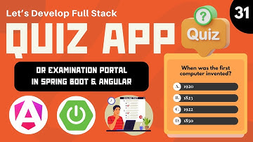 Start Test Page & Show Questions API to User | Quiz App or Exam Portal | Spring Boot & Angular | #31