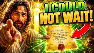 God Says: "i Couldn't Wait To Tell You This" God Message Today~ Gods Message Now
