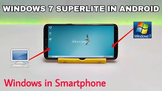 How to Install Windows 7 Super lite in Android Smartphone Using Limbo PC Emulator new Method 2024