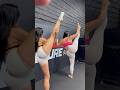 Partner Stretching Routine W/@EmilyRinaudo & @ChristieMcFit #stretching #yoga #workout #fitness
