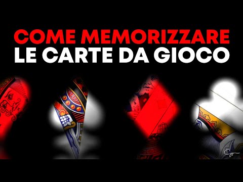 Video: Come Memorizzare Le Carte