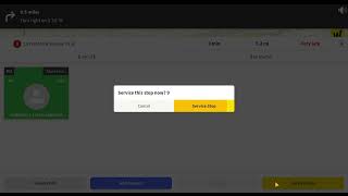 Manually Service a Stop