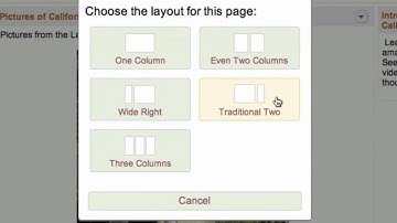 Tutorial: Change page layout in Haiku LMS