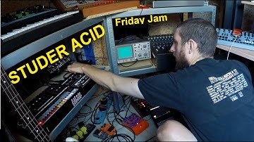 The Junglechrist - Studer Acid Friday Jam w/ Polyend Tracker, Xoxbox, Serge Modular & Studer 961