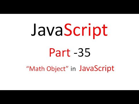 JavaScript Part 35 | Math Object In JavaScript | Rajendra sir | Srijan Pvt. ITI Bemetara