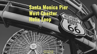 Santa Monica West Coaster Helix Loop - 8K HDR