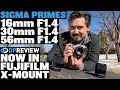 Sigma lenses on X-Mount: Better than Fujifilm primes?