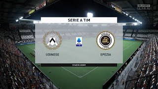 FIFA 22 | Udinese vs Spezia - Italy Serie A Tim | 14 May 2022 | Gameplay