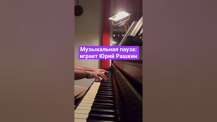 Музыкальная пауза: играет Юрий Рашкин