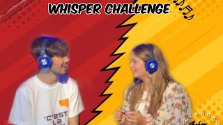 Whisper Challenge Ft Hafsa Khan n Shaheer Khan ️ #whisperchallenge