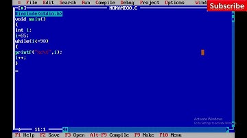 Print A to Z alphabets in C in Hindi || Tutorial 39 || By Saurabh Singh 💻💻