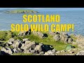 Scotland | Solo Wild Camp | Cloud Peak 2 Tent | Clifftop Camp | Hiking | Home Made Expedition Food